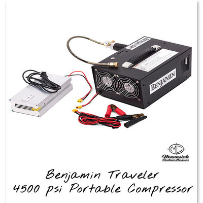 BENJAMIN TRAVELER COMPRESSOR 4500 PSI PORTABLE