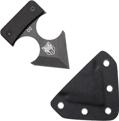 Cobratec Defender D2 Steel 3" - Total Length W/ Kydex Sheath