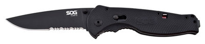 Sog Knife Flash Ii - Black Serrated