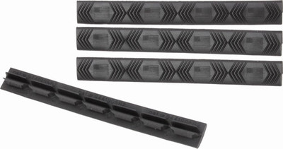 Ergo Grip Rail Cover Wedge Lok - Keymod Black American Flag 4pk