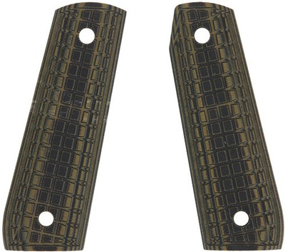 Pachmayr Dominator G10 Grips - Ruger 22/45 Grn/blk Grappler