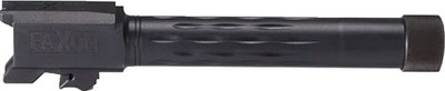 Faxon S&w M&p 2.0 Compact 9mm - Flame Flute Threaded Blk