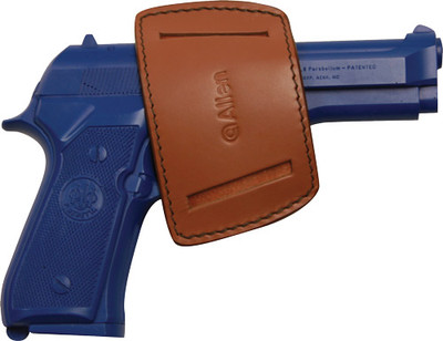 Allen Belt Slide Holster Ambi - Leather Small Frame Autos Brwn