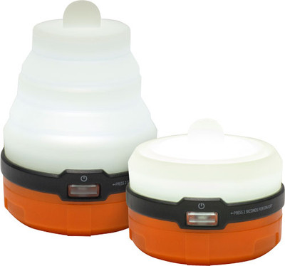 Ust Spright 3aaa Led Lantern - 2-pack Collapsible Globe