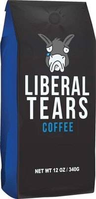 Liberal Tears Coffee Black - Ground Medium Roast 12oz