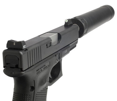 Xs Dxt Standard Dot Glock - Suppressor Height (most)