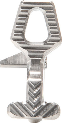 Battle Arms Enhance Bolt Catch - Titanium Raw