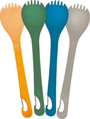 Ust Klipp Spork 4-pack - Assorted Colors Bpa Free