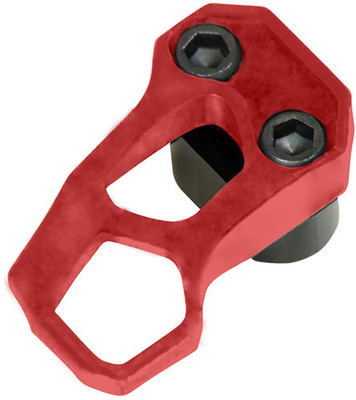 Odin Extended Magazine Release - Gen3 Xmr3 Red For Ar-15