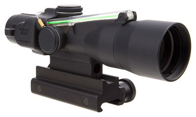 Trijicon Compact Acog 3x30 223 - Green Chevron W/ta60 Mount