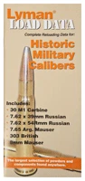 Lyman Load Data Book Old - Military Calibers 72 Pages
