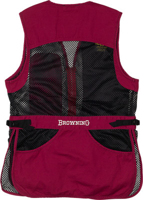 Bg Mesh Shooting Vest R-hand - Women's Large Black/cassis