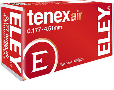 Eley Tenex Air Pellets .177 - 4.51mm 8.2 Grains 450-pack
