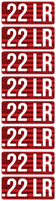 Mtm Ammo Caliber Labels .22lr - 8-pack