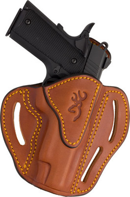Bg Holster Multi-angle Belt - Slide 1911/22 Or 380 Rh Brown