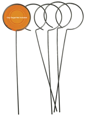 Birchwood Casey Clay Holder Stand, Bir 49010 Wire Clay Target Holders 5pk