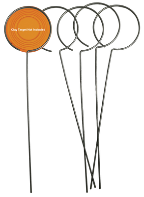Birchwood Casey Clay Holder Stand, Bir 49010 Wire Clay Target Holders 5pk