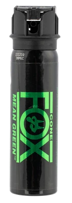Personal Security Products Fox Mean Green Pepper Spray 3 OZ Fog