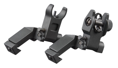 Aim Sports Ar Flip -up Sight, Aimsports Mt45fs    Low Profile 45 Deg Flip-up Sgt