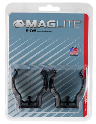 Maglite Mounting Brackets, Mlt Asxd026 D-cell Auto Clamp     2/cd
