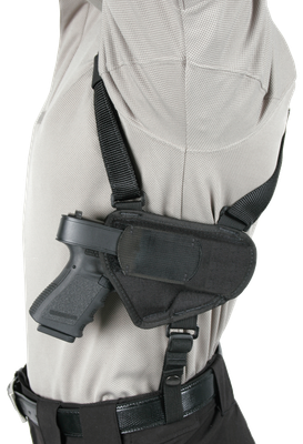 Blackhawk Horizontal, Bhwk 40hs05bkmd Horz Shldr Hlstr Sz5