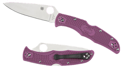 Spyderco Endura 4, Spy C10fppr    Endura Flt Grd Prpl  Pln