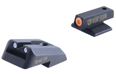 Night Fision Night Sight Set, Nf Nvk-053-003-ogwg     Ns Novak 1911 Commdr/govt
