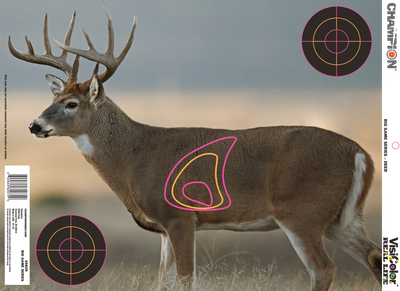 Champion Targets Visicolor, Champ 45828 Visicolor Real Deer