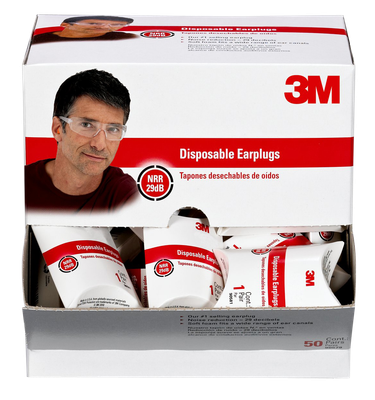 3m Peltor Earplug, 3m  905795010c Disp Earplugs      50pr