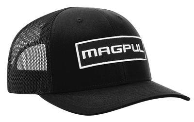 Magpul Industries Corp Wordmark, Magpul Mag1104-001 Wordmark Ptch Trckr Hat    Blk