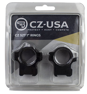 Cz Cz 527, Cz 40088 Alum Scope Rings 1in  Cz527 16mm Dovetail