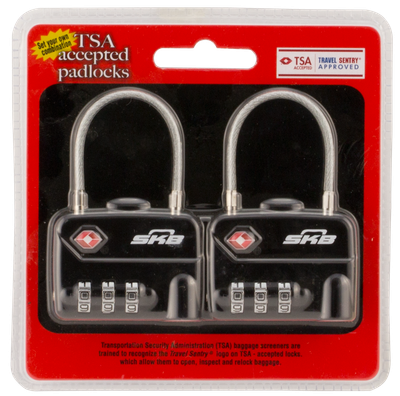 Skb Tsa Padlock, Skb 1skbpdlc  Combination Cable Lock 2