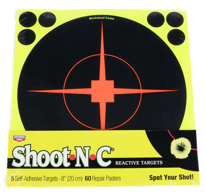 Birchwood Casey Shoot-n-c, Bir 34814 Shoot-n-c 8"  Reactive               5pk