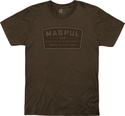 Magpul Industries Corp Go Bang Parts, Magpul Mag1111-200-l  Go Bang Parts  Shirt Lg  Brn