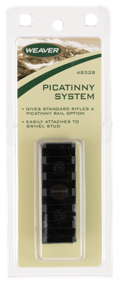 Weaver Mounts Picctinny Swivel Stud System, Weav 48328 Swv Stud To Pic Rail Adptr