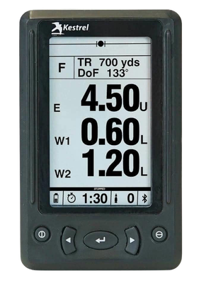 Kestrel(nielsen-kellerman Hud, Kest 0750lrblk Hud 5 Series Ball Meter W/remote Bk