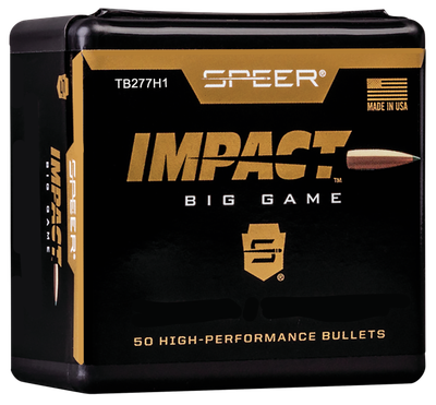 Speer Ammo Impact, Speer Tb277h1  Bull .277 150 Tipped Plated Cb   50