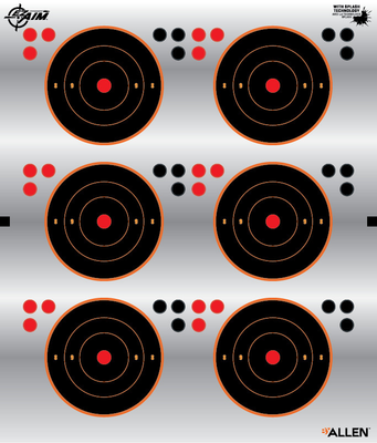 Allen Ez Aim, Allen 15231 Ez Aim 3 Inch Aiming Dots 6 Dots Per S