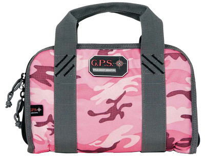 G*outdoors Pistol Case, Goutdoor 1106pcpk  Pstl Dbl Cmp Cs Pnk