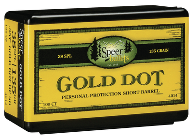 Speer Ammo Gold Dot, Speer 4014 Bull .357 135 Gdhp      100