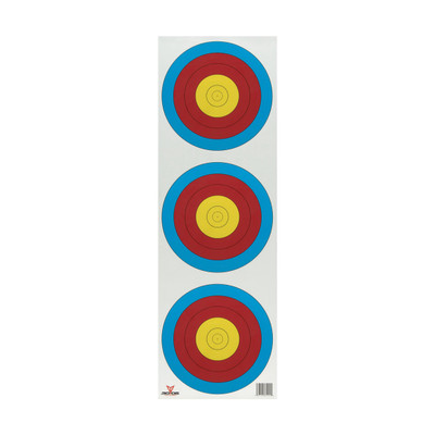 .30-06 Outdoors Vertical 3 Spot Paper Target 100ct