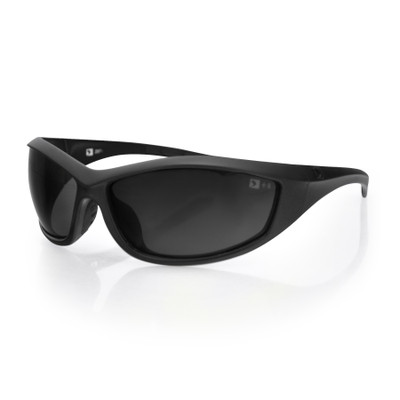 Bobster Zulu Ballistics Eyewear-Black Frame-Anti-fog Smoked