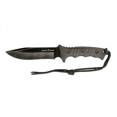 Schrade SCHF3N Fixed 6.37 in Black Blade Micarta Handle