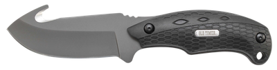 Old Timer Copperhead Guthook Fixed 3.67 in Rubber Handle
