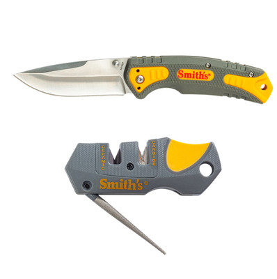 Smith Pack Pal Folder wtih Sharpener Combo Pack