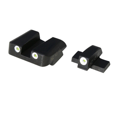 Hi-Viz Nitesight Springfield Front and  Rear Handgun Set