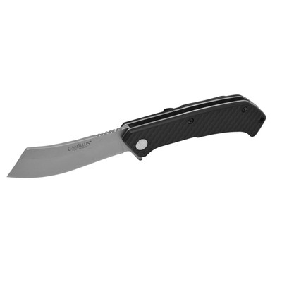 Camillus Barber 7 inch Folding Knife Black