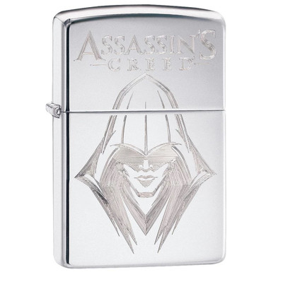 Zippo HP Chrome Assassins Creed Lighter