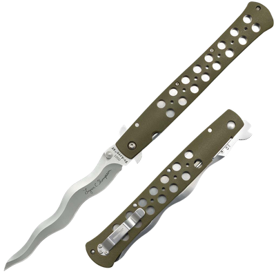 Cold Steel Ti-Lite Folder 6 in Blade Kray-Ex Handle