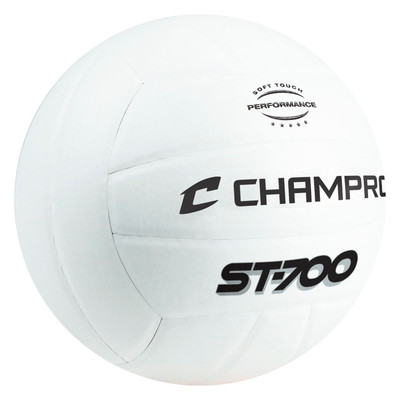 Champro ST700 Pro Perform Volleyball White
